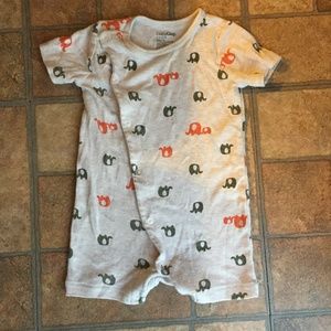 Short Sleeve with Shorts Pajama Romper